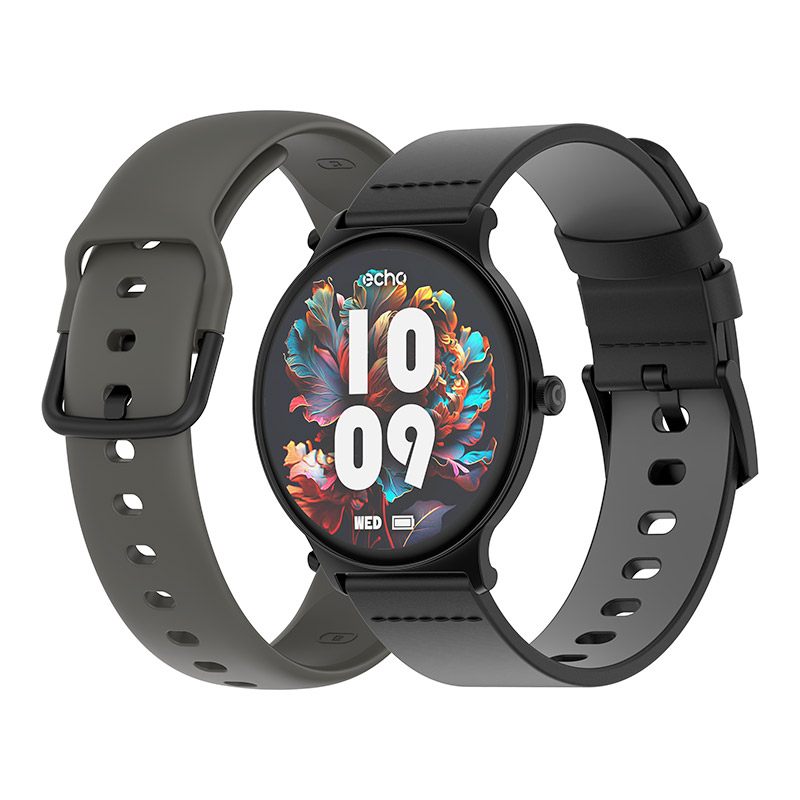 Acheter Montre Connectee Echo Rainbow Sunset Noir - 2 Bracelets Bon état - 48,99 € Montre Connectee Echo Rainbow Sunset Noir - 2 Bracelets Bon état - reconditionné disponible sur Electro Depot